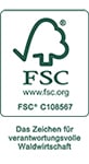 Das Label FSC legt besonderen Nachdruck auf die´ Schonung des Waldes