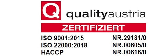 Druckerei Wien Bösmüller - ISO 9001:2015 Zertifikat