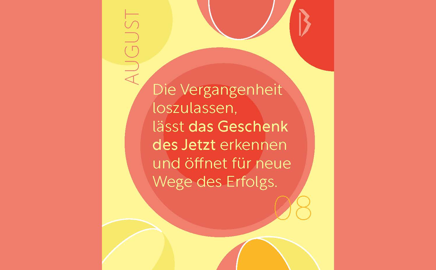 Der SPÜRDEINLEBEN Reminder als Geschenk!