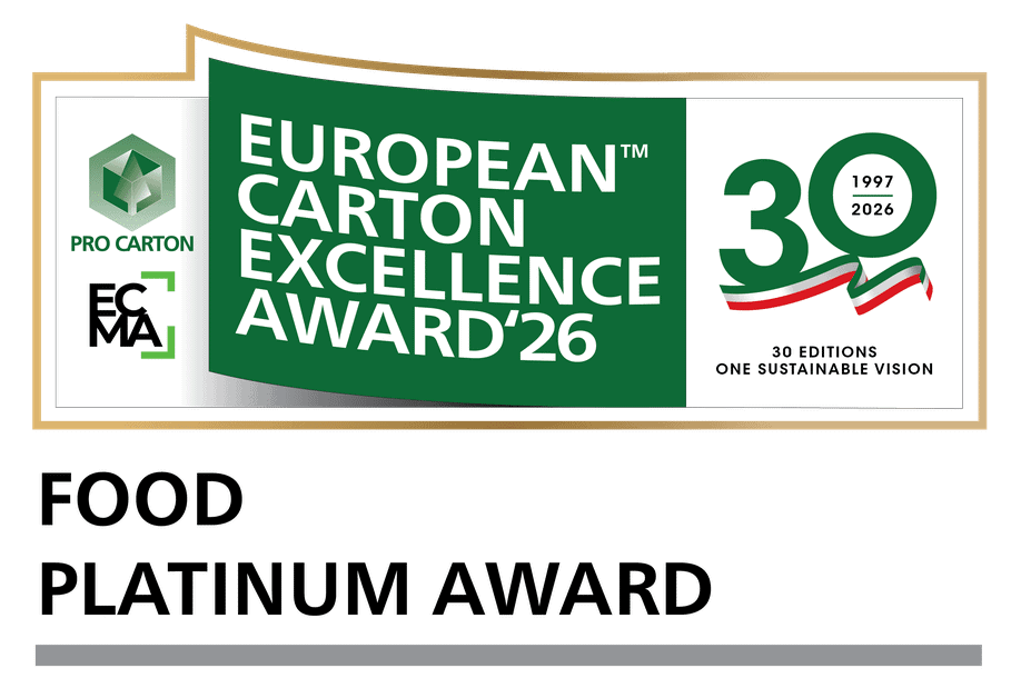 European Carton Excellence Award 2026 – Food Platinum - Logo